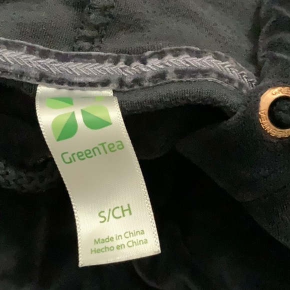 GREENTEA black sweatshirt. Size S - Picture 5 of 6